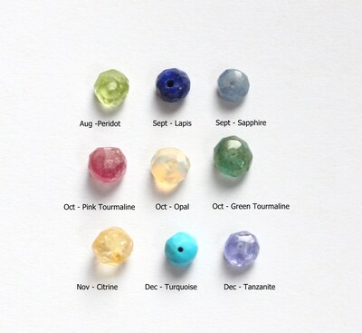 Simple Birthstone Necklace - image5